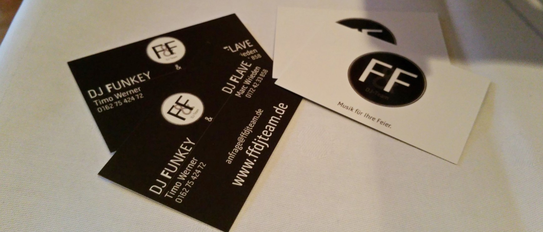 Visitenkare F&F DJ-Team (DJ Bremen)